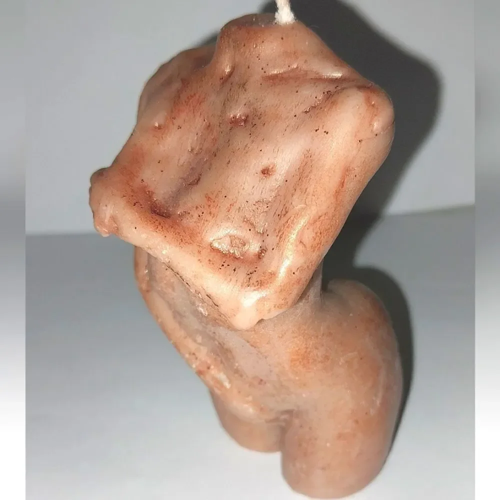 Hand crafted, Zombie goddess limited edition  sculpted candle